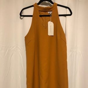 Lucy Paris Mustard Dress